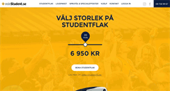 Desktop Screenshot of minstudent.se